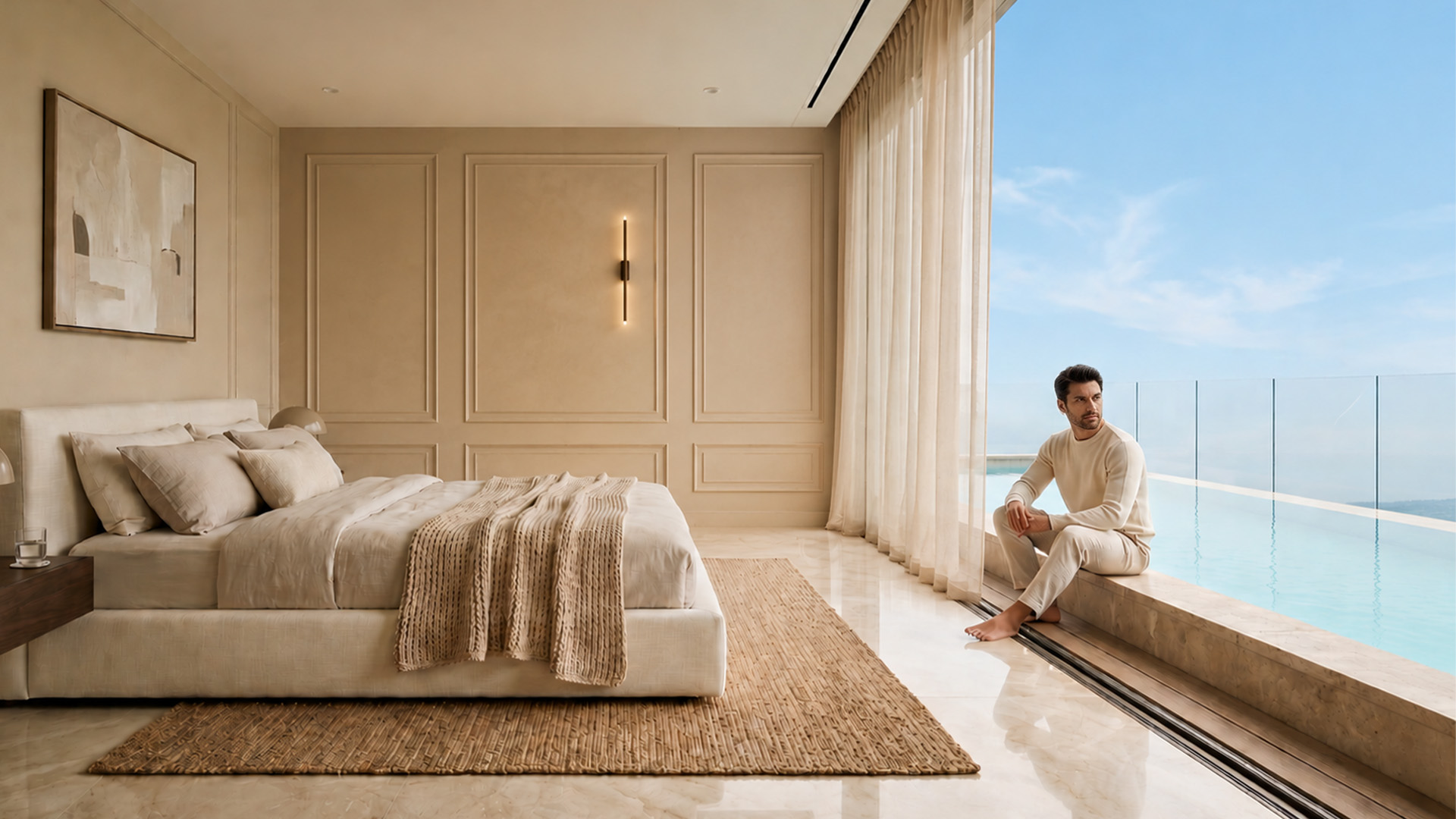 2 Bed Pool Apartment